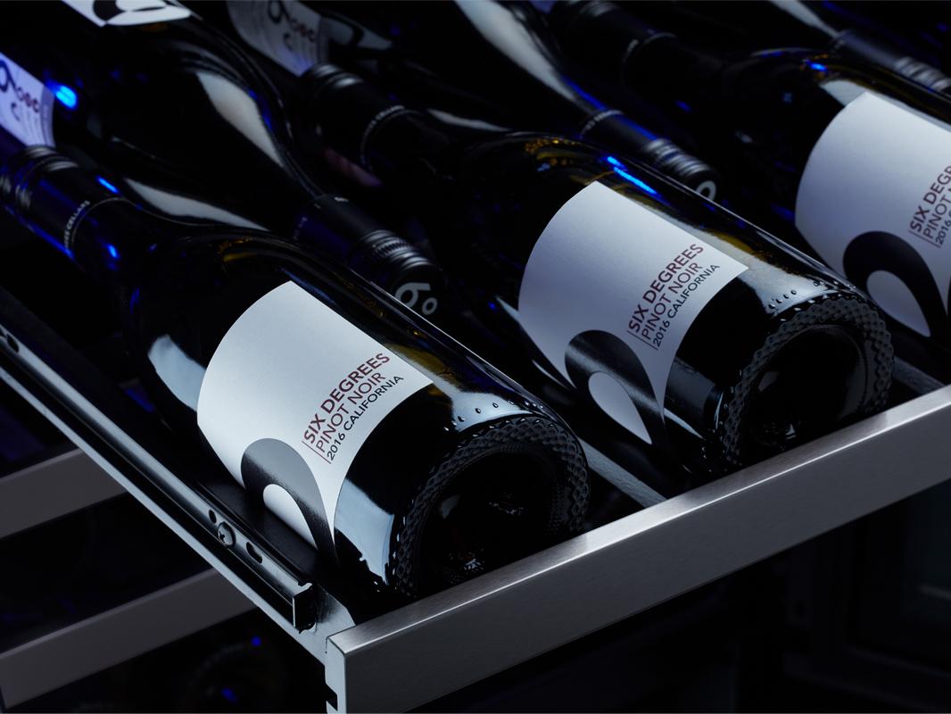 Zephyr PRWB24F02AG 24" Full Size Dual Zone Wine & Beverage Cooler