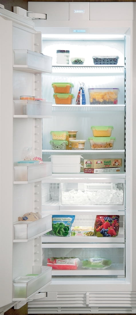 Sub-Zero IC30FILH 30" Designer Column Freezer With Ice Maker - Panel Ready