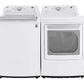Lg WT7150CW 5.0 Cu. Ft. Mega Capacity Top Load Washer With Turbodrum™ Technology