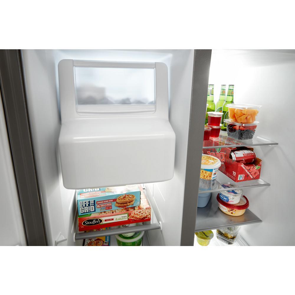 Maytag MRSF4036PW 36-Inch Wide Side-By-Side Refrigerator - 25 Cu. Ft.