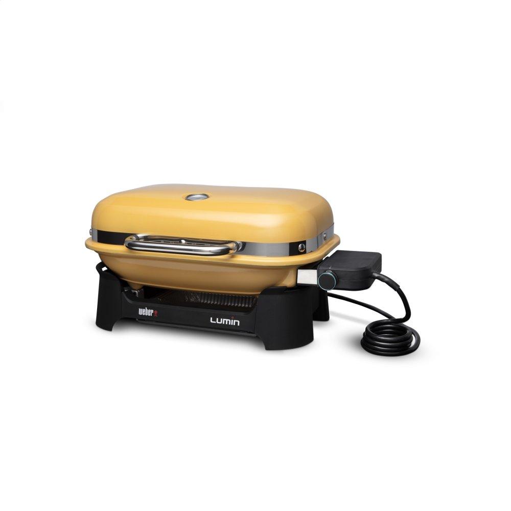 Weber 91280901 Lumin Compact Electric Grill - Golden Yellow