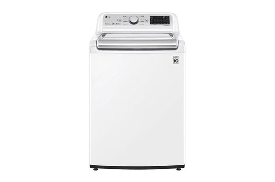 Lg WT7305CW 4.8 Cu. Ft. Mega Capacity Smart Wi-Fi Enabled Top Load Washer With Agitator And Turbowash3D&#8482; Technology, Open Box