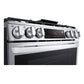 Lg LSDL6336F 6.3 Cu. Ft. Smart Wi-Fi Enabled Probake® Convection Instaview® Dual Fuel Slide-In Range With Air Fry