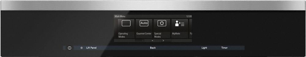 Miele DGC68051 Dgc 6805-1 Steam Oven With Full-Fledged Oven Function And Xl Cavity - The Miele All-Rounder With Mains Water Connection For Discerning Cooks.