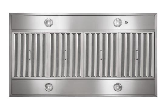 Best Range Hoods IPB9IQT48SB Ipb9 48" X 27" Stainless Steel Island Range Hood With Iq12 Blower System, 1500 Max Cfm