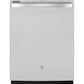 Ge Appliances GDT630PYMFS Ge® Fingerprint Resistant Top Control With Plastic Interior Dishwasher With Sanitize Cycle & Dry Boost