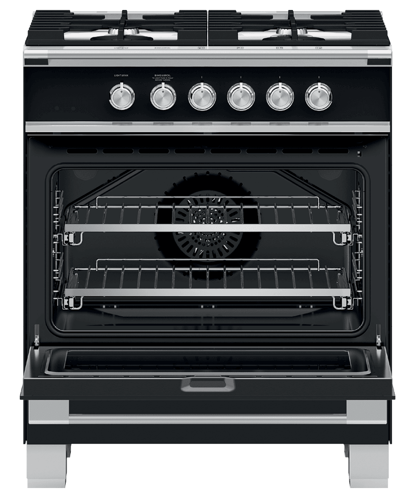 Fisher & Paykel OR30SCG4B1 Gas Range, 30", 4 Burners