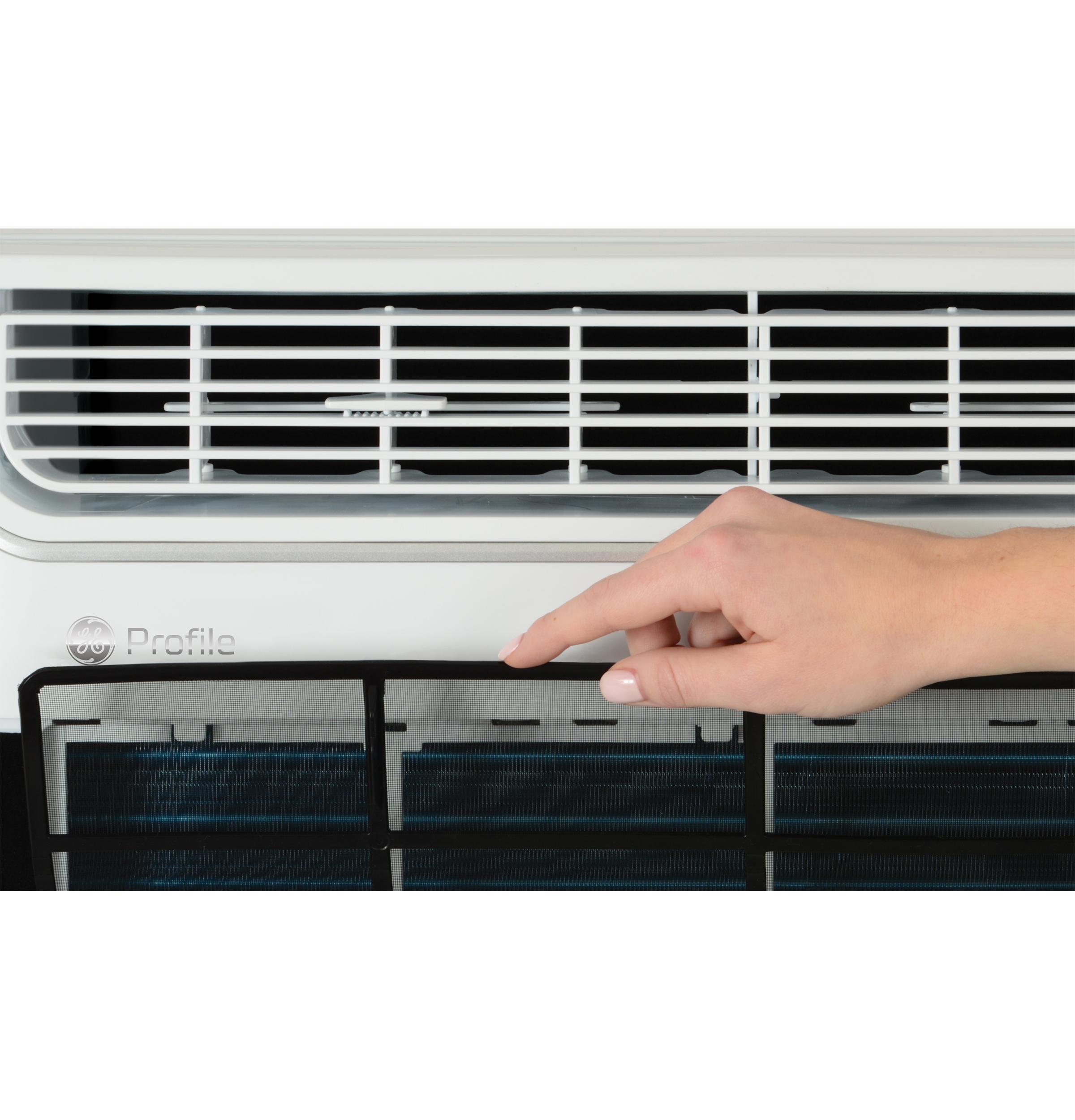 Ge Appliances AHTR14AC Ge Profile™ 13,500 Btu Inverter Smart Ultra Quiet Window Air Conditioner For Large Rooms Up To 700 Sq. Ft., Energy Star®