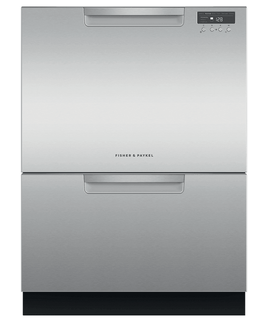 Fisher & Paykel DD24DCHTX9N Double Dishdrawer Dishwasher, Tall, Sanitize