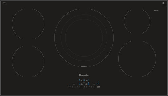 Thermador CIT365TB 36-Inch Masterpiece® Induction Cooktop, Black, Frameless