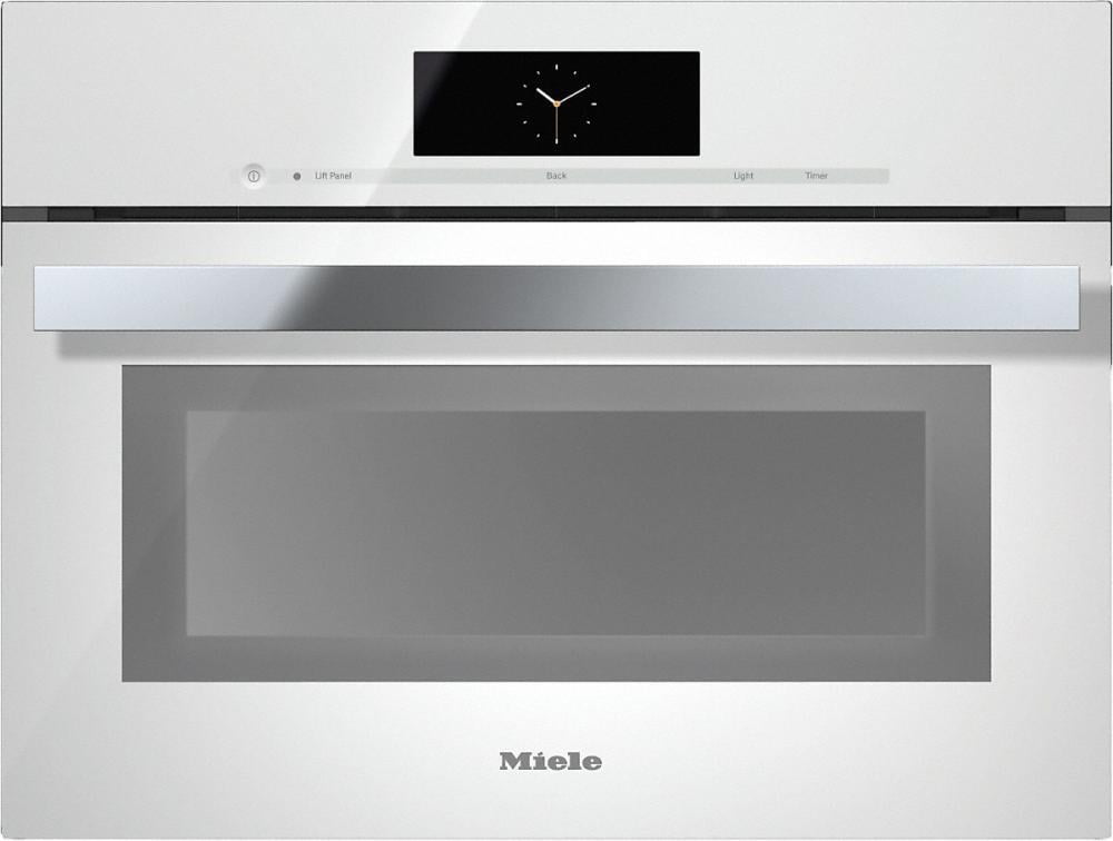Miele DGC68001WH Dgc 6800-1 Steam Oven With Full-Fledged Oven Function And Xl Cavity Combines Two Cooking Techniques - Steam And Convection.- Brilliant White