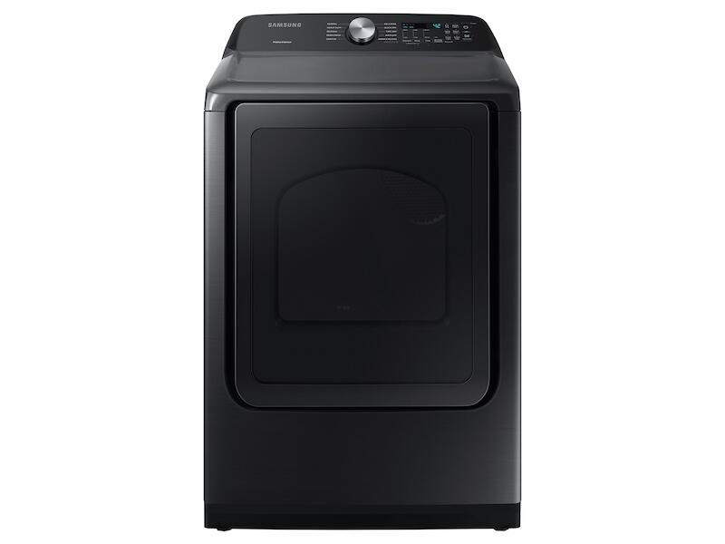 Samsung DVG50R5200V 7.4 Cu. Ft. Capacity Gas Dryer With Sensor Dry In Brushed Black