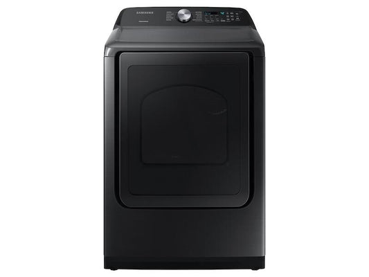 Samsung DVG50R5200V 7.4 Cu. Ft. Capacity Gas Dryer With Sensor Dry In Brushed Black