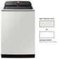 Samsung WA55A7300AE 5.5 Cu. Ft. Extra-Large Capacity Smart Top Load Washer With Super Speed Wash In Ivory