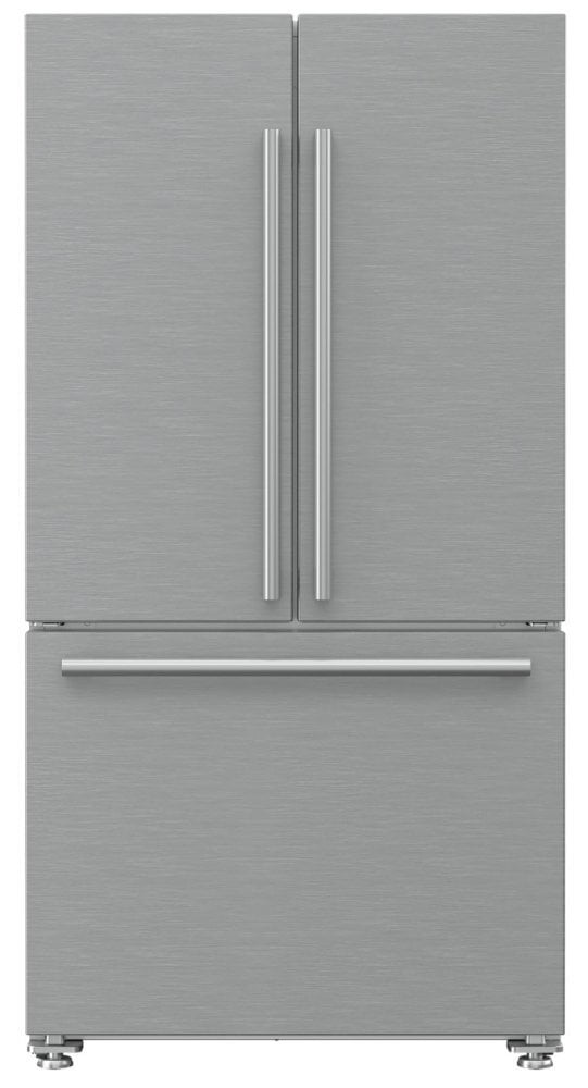 Blomberg Appliances BRFD2230SS 36" French Door Refrigerator 22.3 Cu Ft, Stainless Doors, Stainless Handles