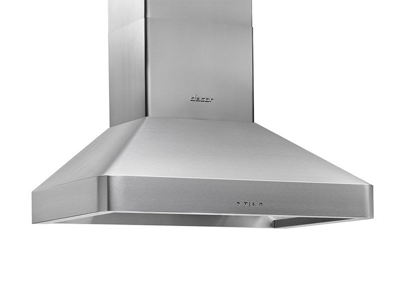 Dacor DHW361 36" Chimney Wall Hood, Silver Stainless Steel
