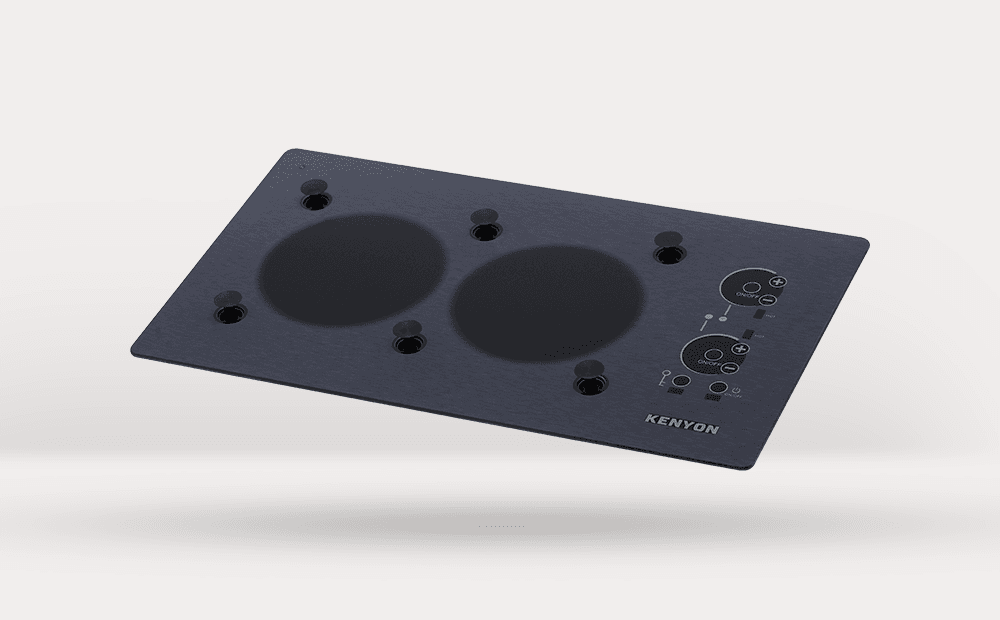 Kenyon B40582LPUPS 240V Stainless Steel 2 Burner With Pups