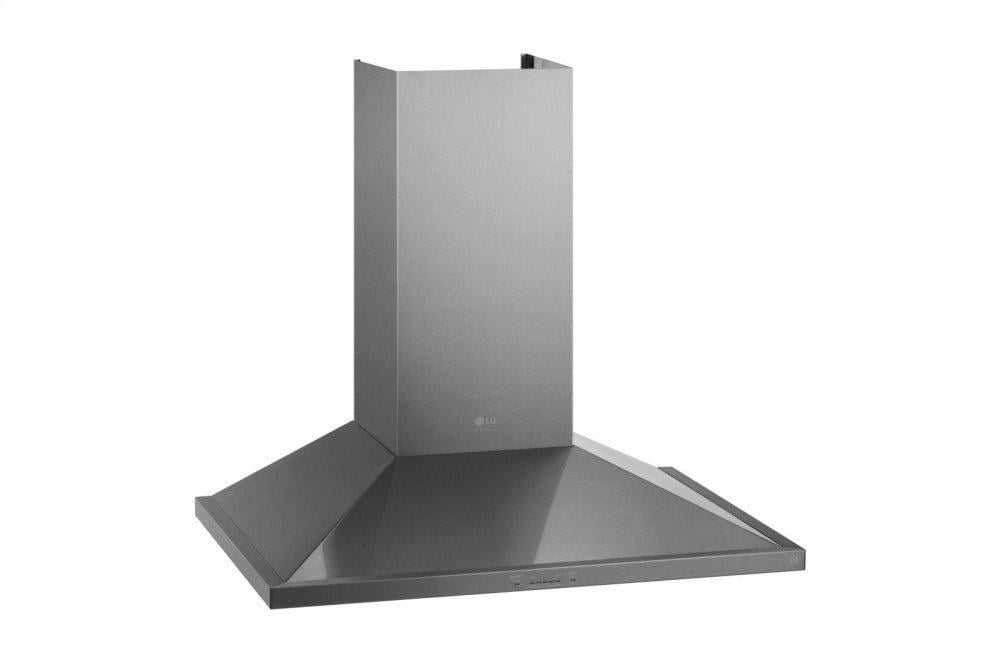 Lg LSHD3680ST Lg Studio 36'' Wall Mount Chimney Hood