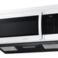 Samsung ME16A4021AW 1.6 Cu. Ft. Over-The-Range Microwave With Auto Cook In White