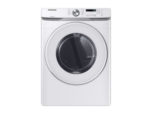 Samsung DVE45T6000W 7.5 Cu. Ft. Electric Dryer With Sensor Dry In White, Open Box