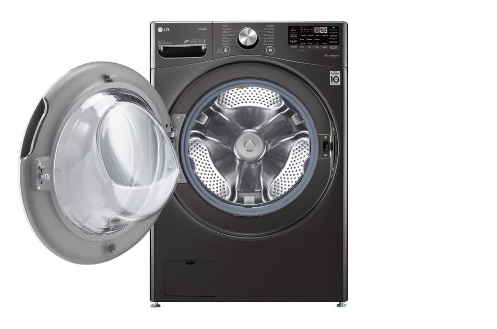 Lg WM4200HBA 5.0 Cu. Ft. Mega Capacity Smart Wi-Fi Enabled Front Load Washer With Turbowash&#8482; 360(Degree) And Built-In Intelligence
