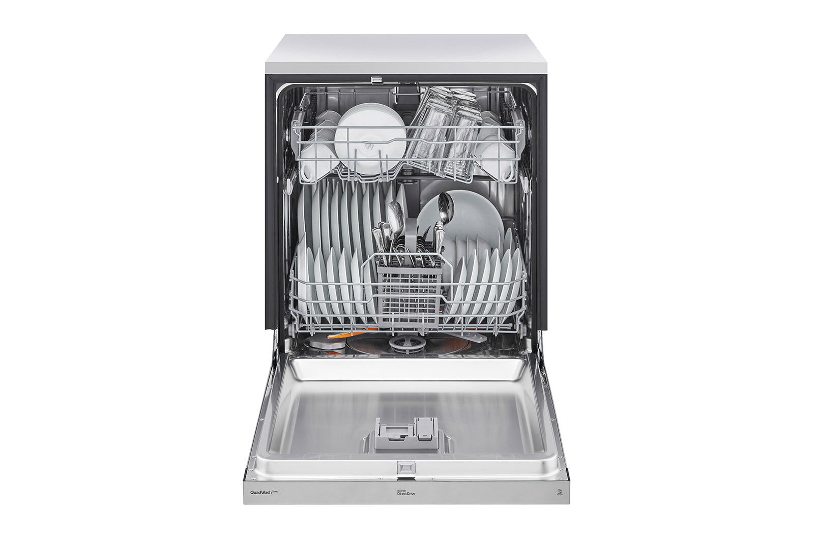 Lg ADFD5448AT Front Control Smart Wi-Fi Enabled Dishwasher With Quadwash™