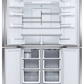 Fisher & Paykel RF203QDUVX1 Freestanding Quad Door Refrigerator Freezer, 36