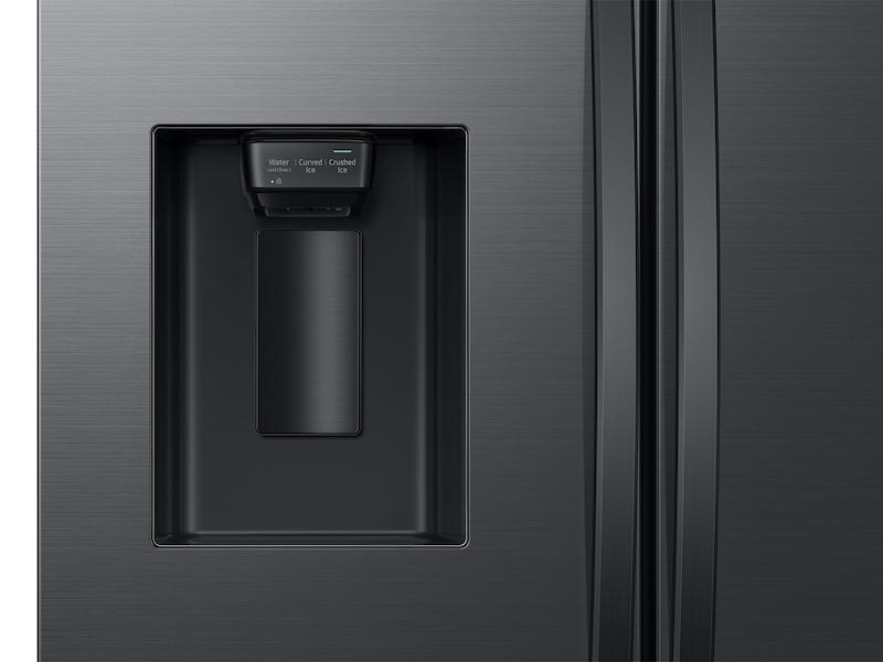 Samsung RF32CG5400MT 31 Cu. Ft. Mega Capacity 3-Door French Door Refrigerator With Four Types Of Ice In Matte Black Steel