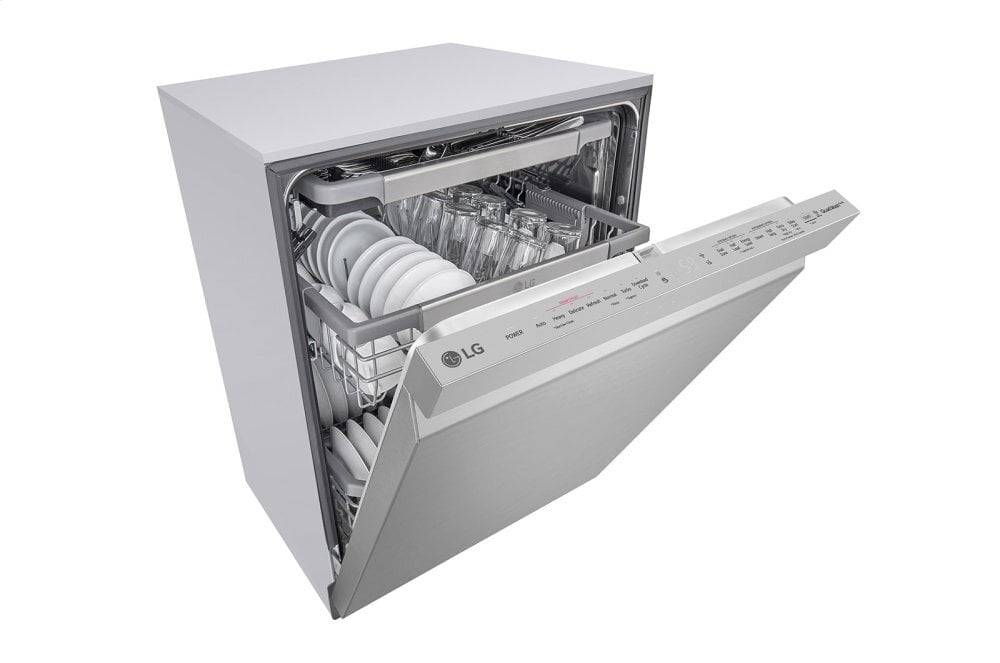 Lg LDP6810SS Top Control Smart Wi-Fi Enabled Dishwasher With Quadwash&#8482; And Truesteam®