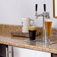 Marvel ML24BTP3LP Marvel Built-In Indoor Twin Tap Beer Dispenser - Solid Panel Overlay Ready Door - Integrated Left Hinge