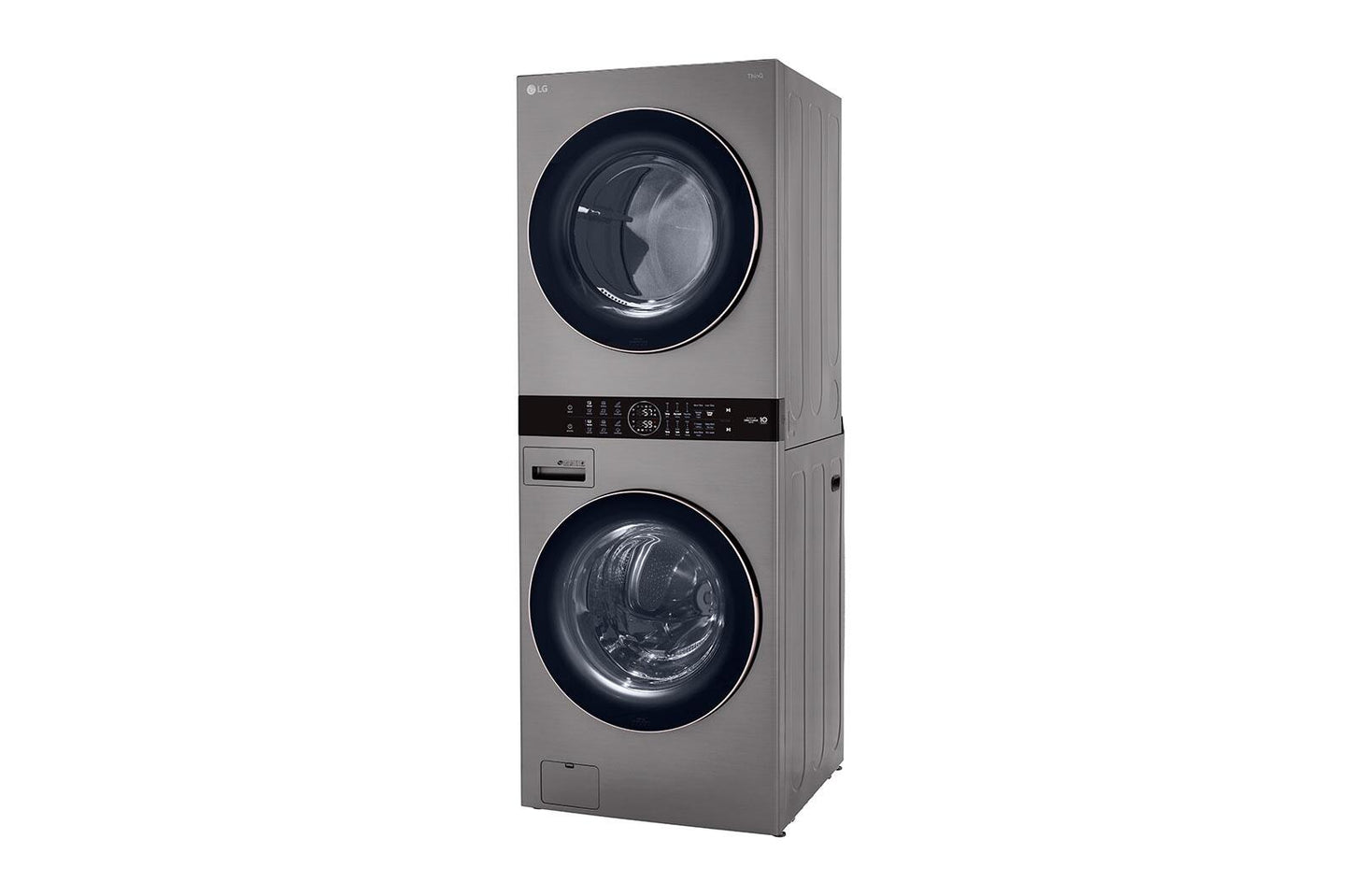 Lg WKG101HVA Single Unit Front Load Lg Washtower™ With Center Control™ 4.5 Cu. Ft. Washer And 7.4 Cu. Ft. Gas Dryer