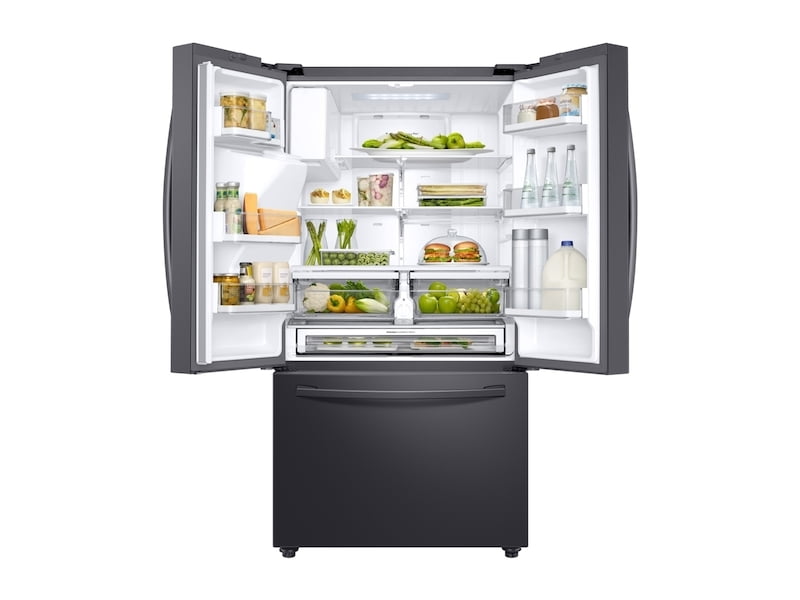 Samsung RF23R6201SG 23 Cu. Ft. 3-Door French Door, Counter Depth Refrigerator With Coolselect Pantry&#8482; In Black Stainless Steel