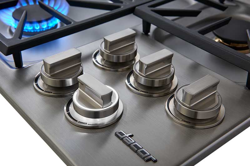 Dacor HDCT365GSLP 36" Dual Gas Cooktop, Liquid Propane