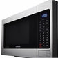 Samsung MG11H2020CT 1.1 Cu. Ft Countertop Microwave With Grilling Element In Stainless Steel