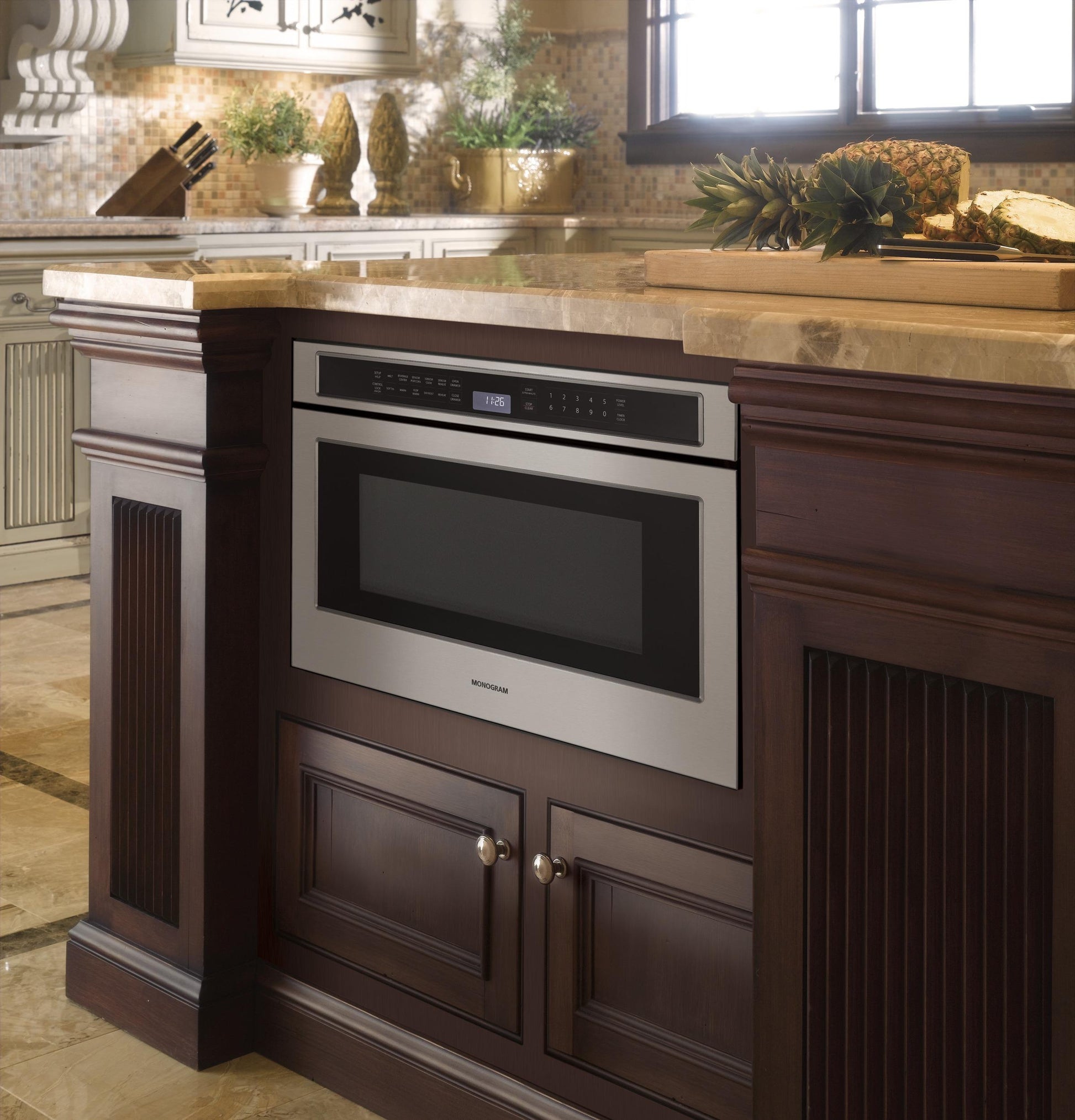 Monogram ZWL1126SJSS Monogram 1.2 Cu. Ft. Drawer Microwave