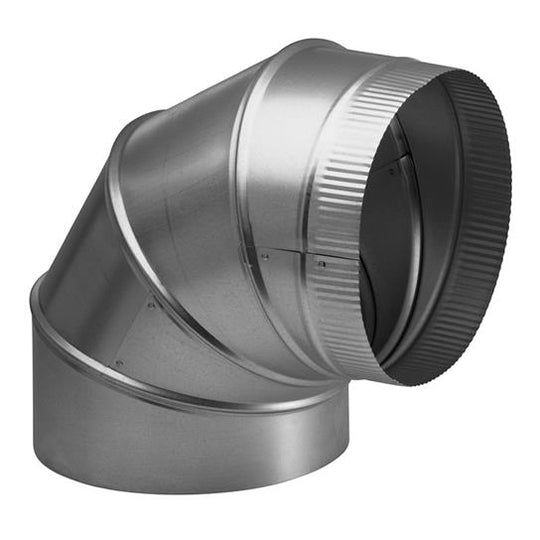 Best Range Hoods 432 8" Round Elbow Duct For Range Hoods And Bath Ventilation Fans