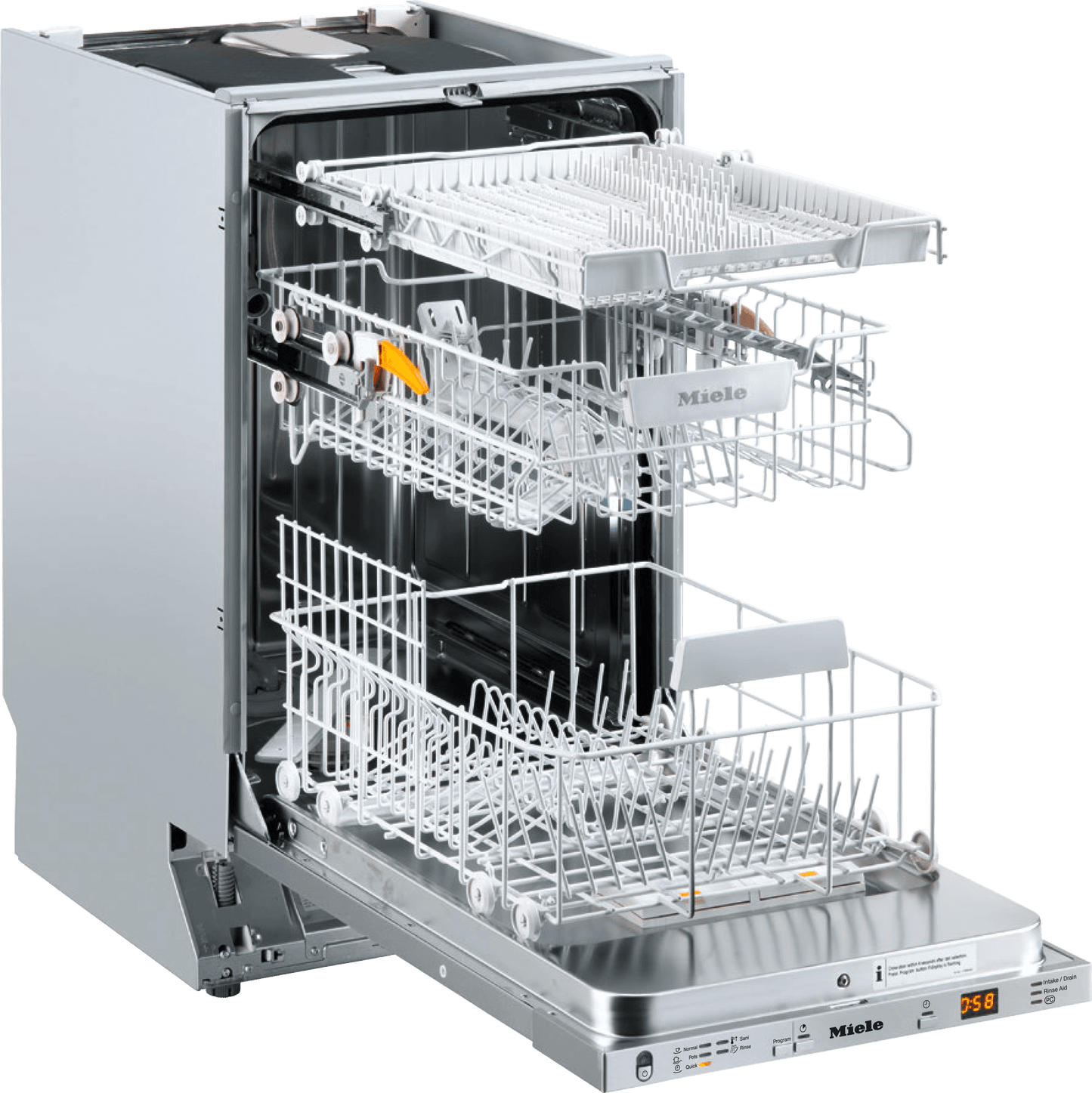 Miele G5482SCVISLSTAINLESSSTEEL G 5482 Scvi Sl - Fully Integrated Dishwasher, 18" (45 Cm) In Tried-And-Tested Miele Quality At An Affordable Entry-Level Price.