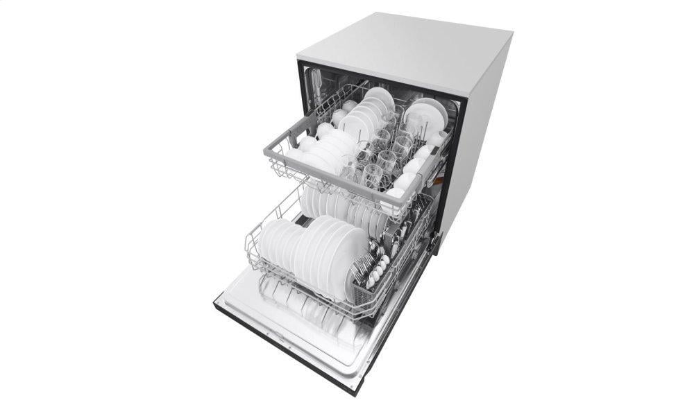 Lg LDF5545BB Front Control Dishwasher With Quadwash&#8482; And Easyrack&#8482; Plus
