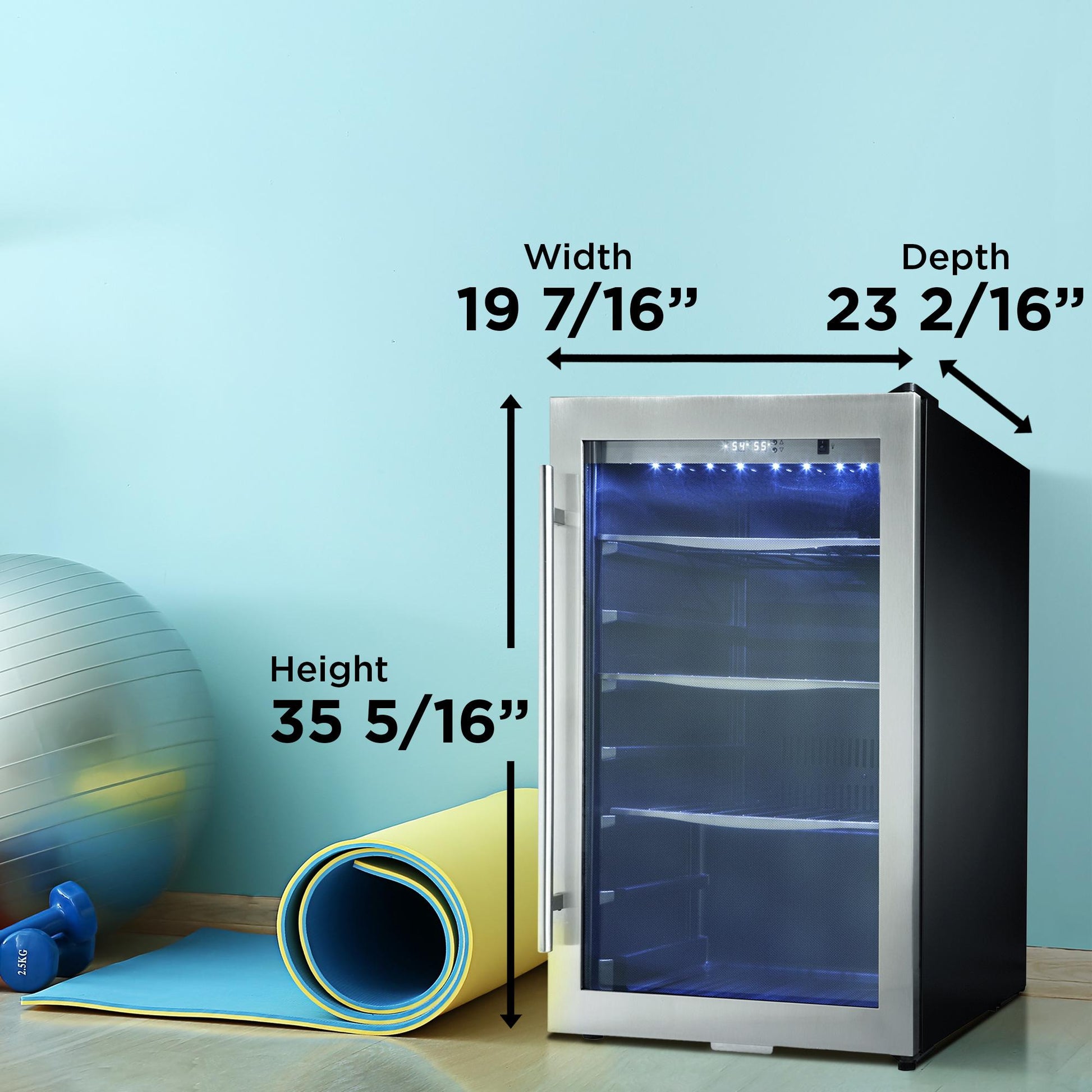 Danby DBC434A1BSSDD Danby Designer 124 (355Ml) Can Capacity Beverage Center