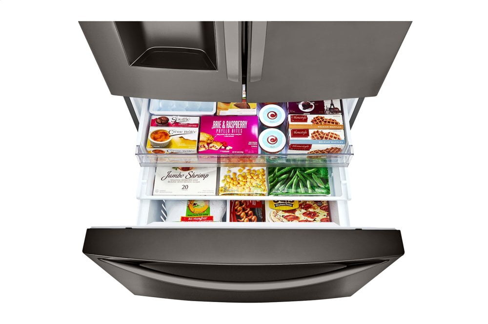Lg LRFXC2416D 24 Cu. Ft. Smart Wi-Fi Enabled Counter-Depth Refrigerator With Craft Ice™ Maker