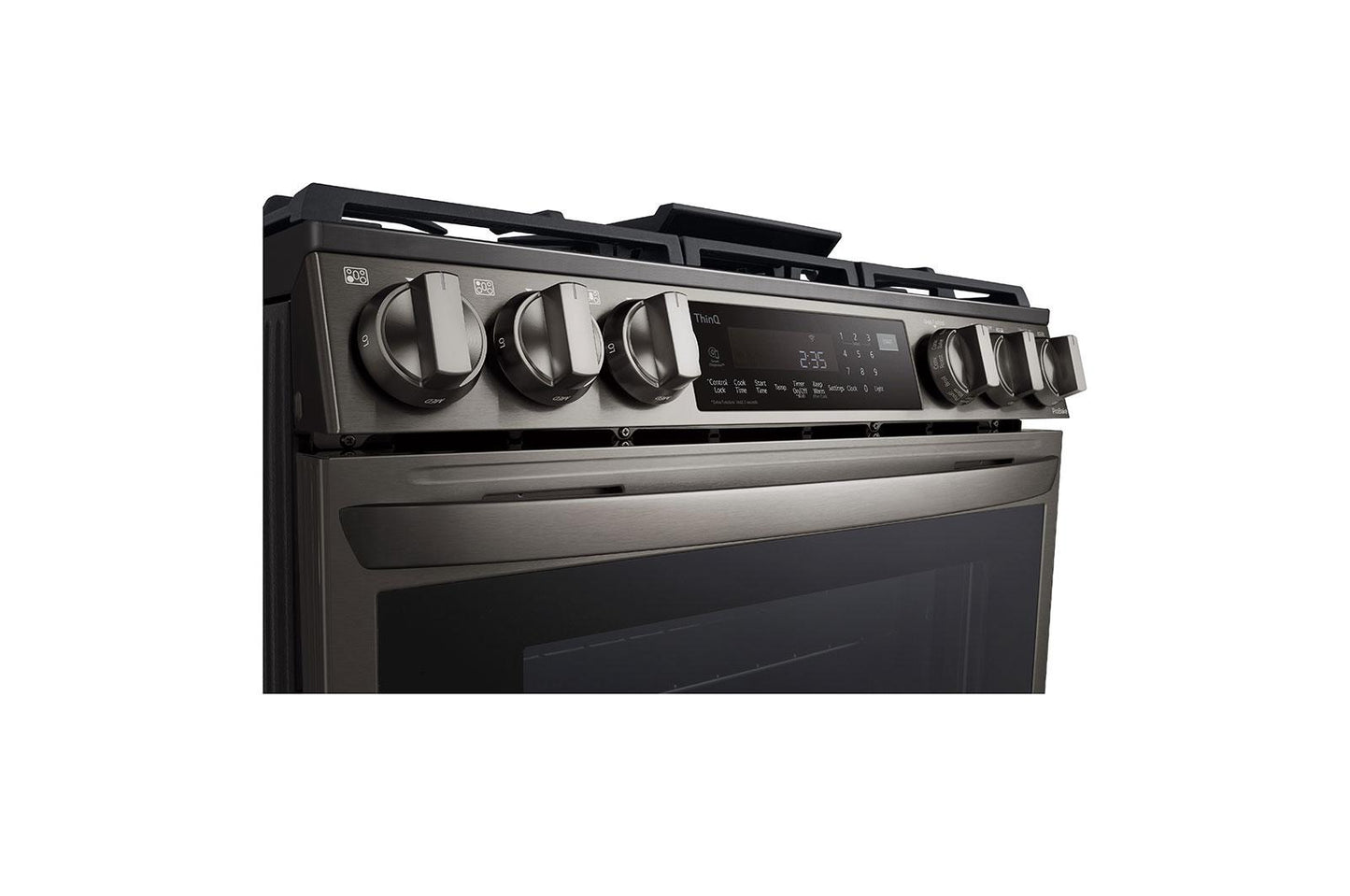 Lg LSDL6336D 6.3 Cu. Ft. Smart Wi-Fi Enabled Probake® Convection Instaview® Dual Fuel Slide-In Range With Air Fry