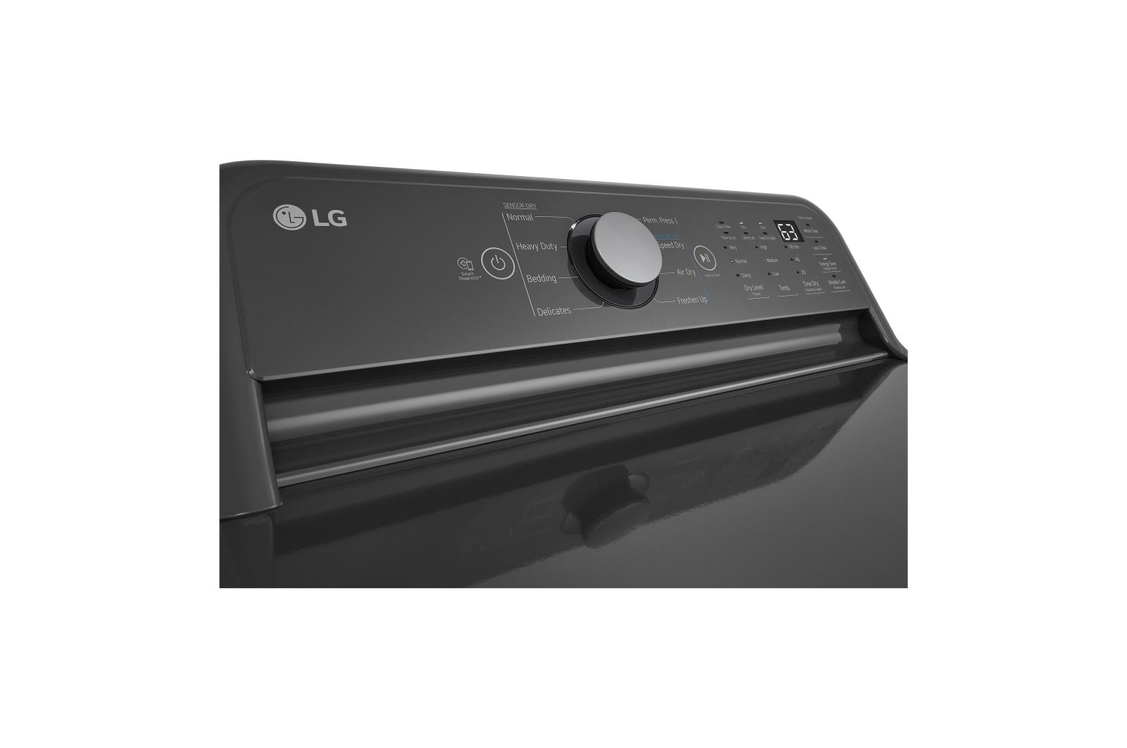 Lg DLG7151M 7.3 Cu. Ft. Top Load Energy Star Gas Dryer With Sensor Dry, Flowsense® & Clean Filter Indicators