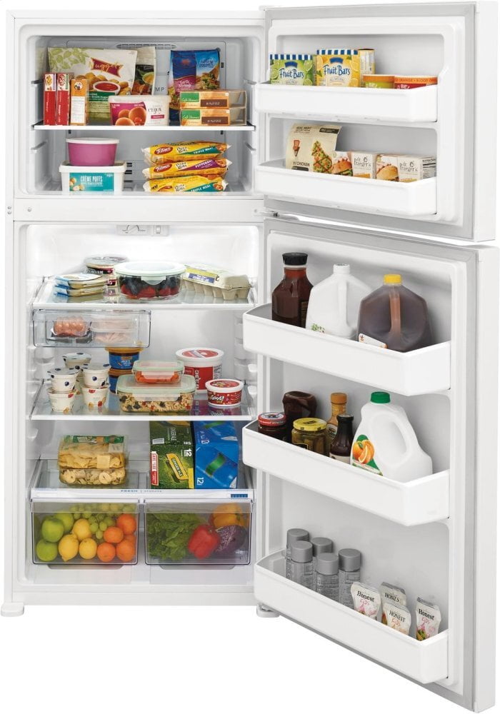 Frigidaire FFHT1835VW Frigidaire 18.3 Cu. Ft. Top Freezer Refrigerator