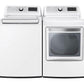 Lg DLE7400WE 7.3 Cu. Ft. Ultra Large Capacity Smart Wi-Fi Enabled Rear Control Electric Dryer With Easyload™ Door