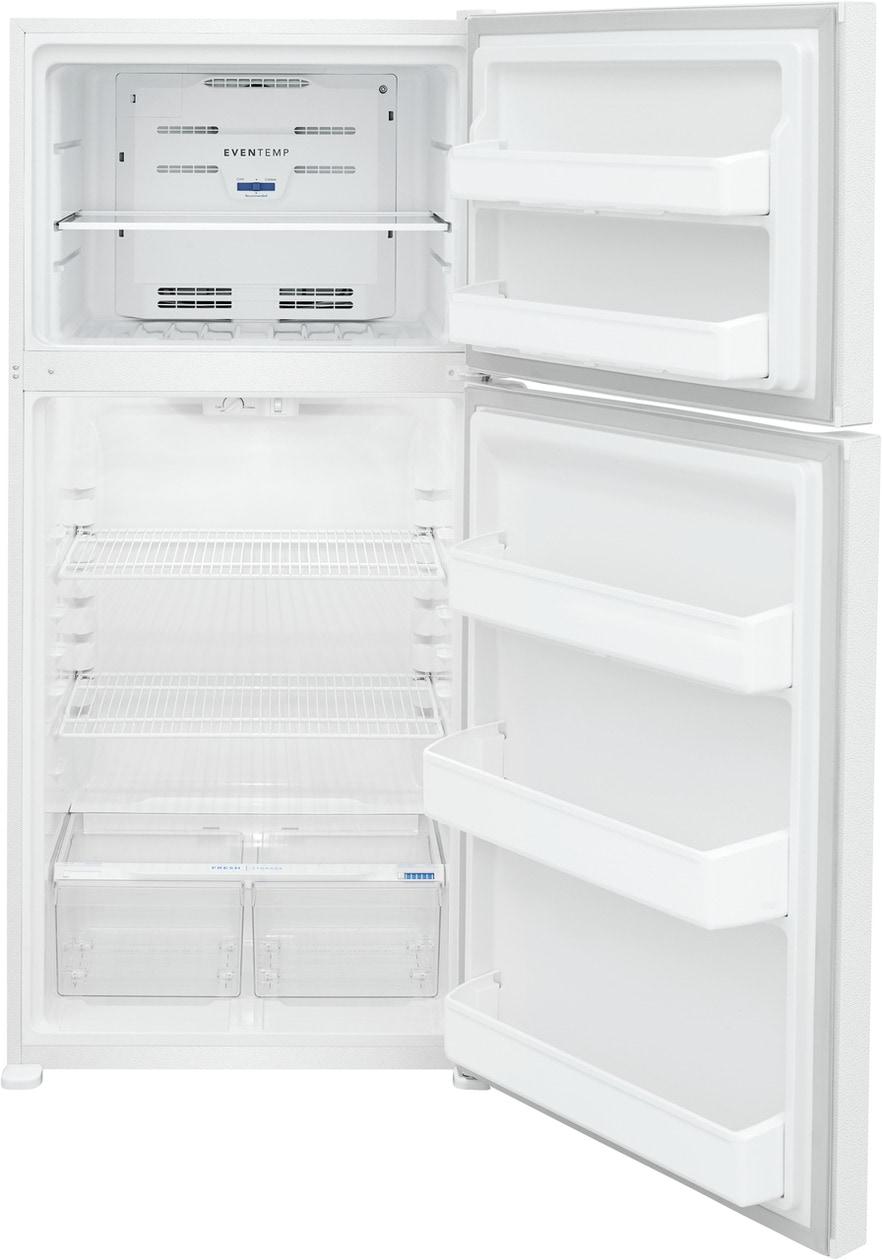 Frigidaire FFTR1814WW Frigidaire 18.3 Cu. Ft. Top Freezer Refrigerator