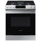 Samsung NX60T8311SS 6.0 Cu. Ft. Front Control Slide-In Gas Range With Convection & Wi-Fi In Stainless Steel