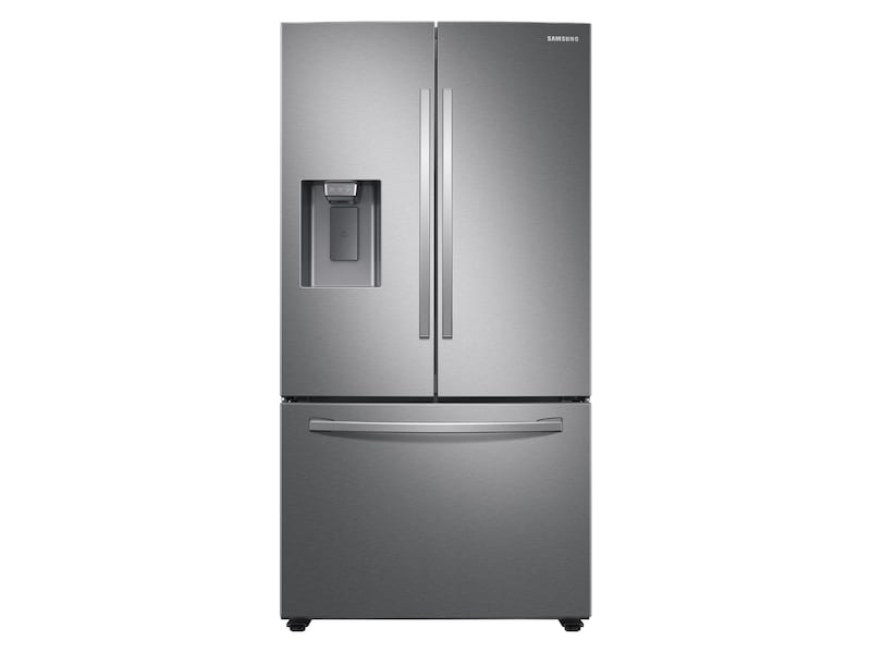 Samsung RF27T5201SR 27 Cu. Ft. Large Capacity 3-Door French Door Refrigerator With External Water & Ice Dispenser In Stainless Steel