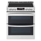 Lg LTE4815ST 7.3 Cu. Ft. Smart Wi-Fi Enabled Electric Double Oven Slide-In Range With Probake Convection® And Easyclean®