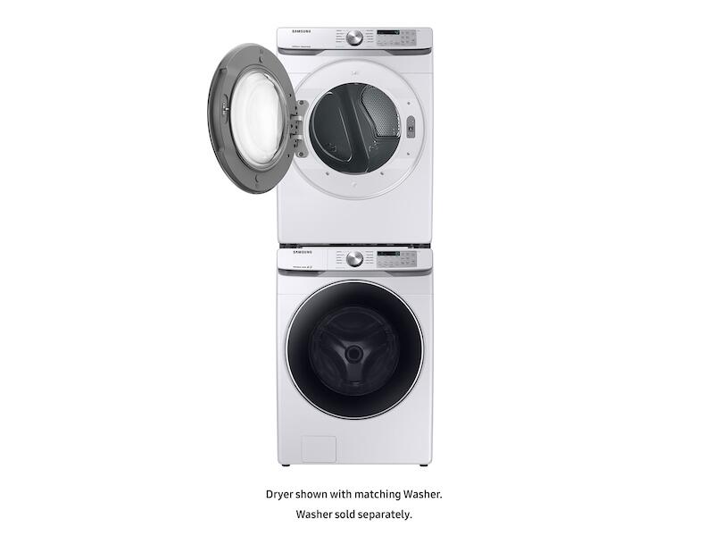 Samsung DVE45T6200W 7.5 Cu. Ft. Electric Dryer With Steam Sanitize+ In White