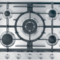 Miele KM2032GSTAINLESSSTEEL Km 2032 G - Gas Cooktop With 5 Burners For Particularly Versatile Cooking Convenience.